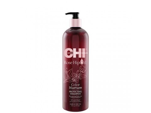CHI Rose Hip Oil Shampoo Šampūnas Su Erškėtrožių Aliejumi, 739 ml CHI Rose Hip Oil Shampoo Šampūnas Su Erškėtrožių Aliejumi, 739 ml